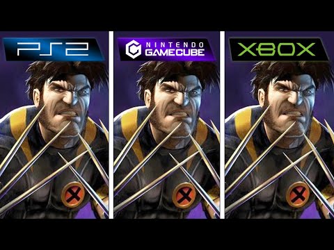 X-Men Legends (2004) PS2 vs GameCube vs XBOX (Graphics Comparison)