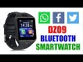 DZ09 SmartWatch I Bluetooth SmartWatch I How to connect with your phone via bluetooth & application