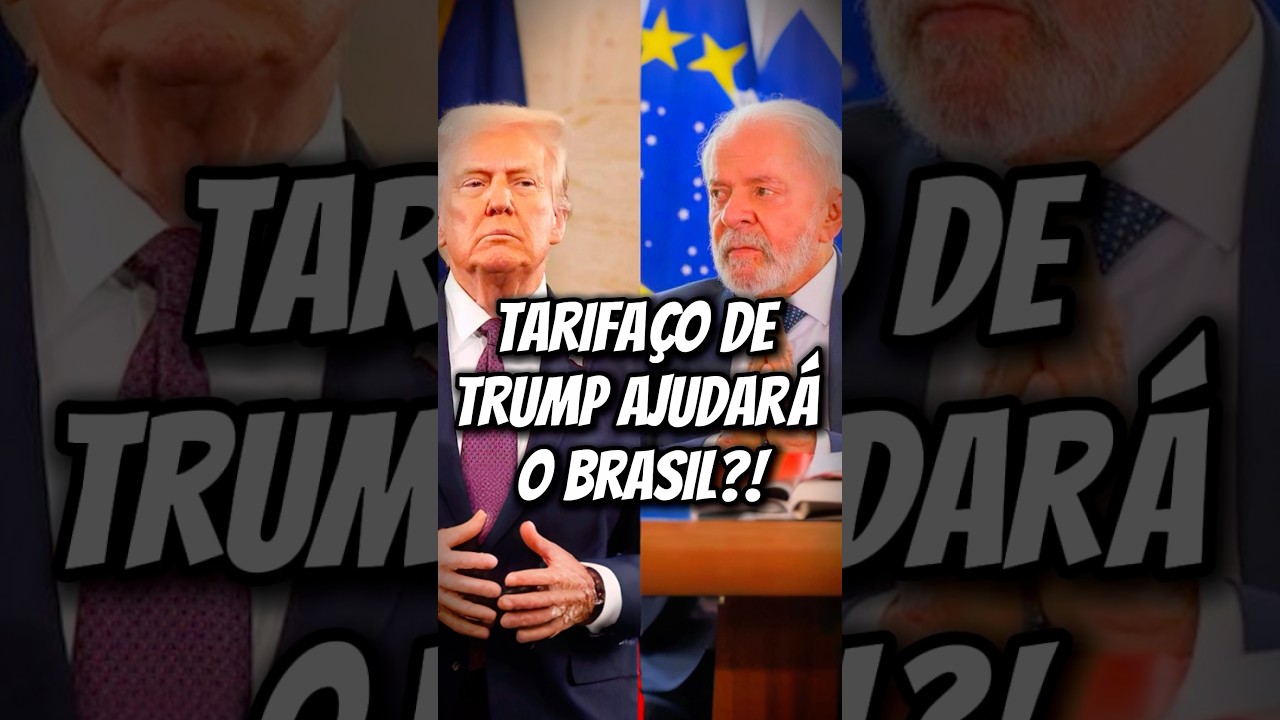 Brasil beneficiado do tarifaço de Trump!? Como guerra comercial pode ajudar o Brasil?