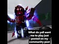 I posted on my community Post! #roblox #shorts #thestrongestbattlegrounds #fyp