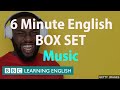 Box set 6 minute english  music english megaclass thirty minutes of new vocabulary