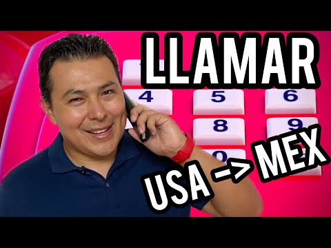 Video: Cómo hacer llamadas telefónicas desde y hacia México