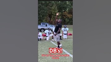 HOW TO GET OFF A BLOCK EASY, CORNER BACKS!