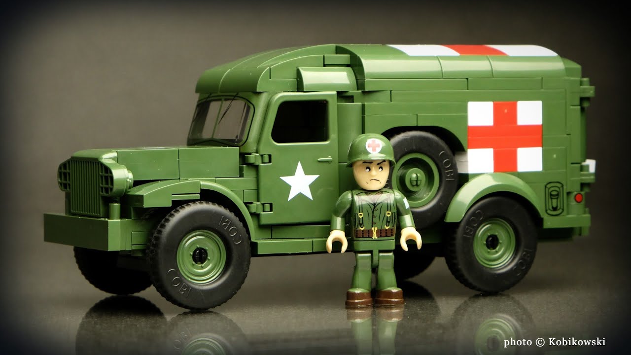 Coming soon in COBI! ➡️ 1942 Ambulance WC 54