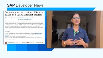 Generate UI from ABAP BO, Open Source Webinar, Collaborate in Build Code | SAP Developer News