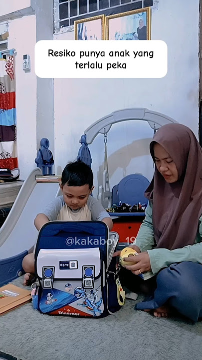 The risks of having a child who is too sensitive... #masyaallahtabarakallah #child #cute