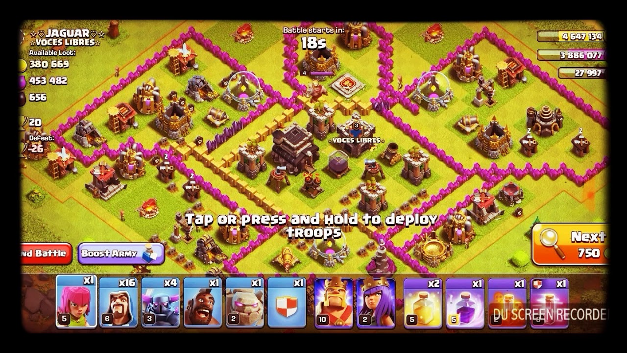 Clash of clans (learn about Gowipe attacks)