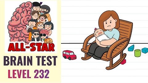 Brain Test All Star Level 232 | Help the baby fall asleep | Walkthrough