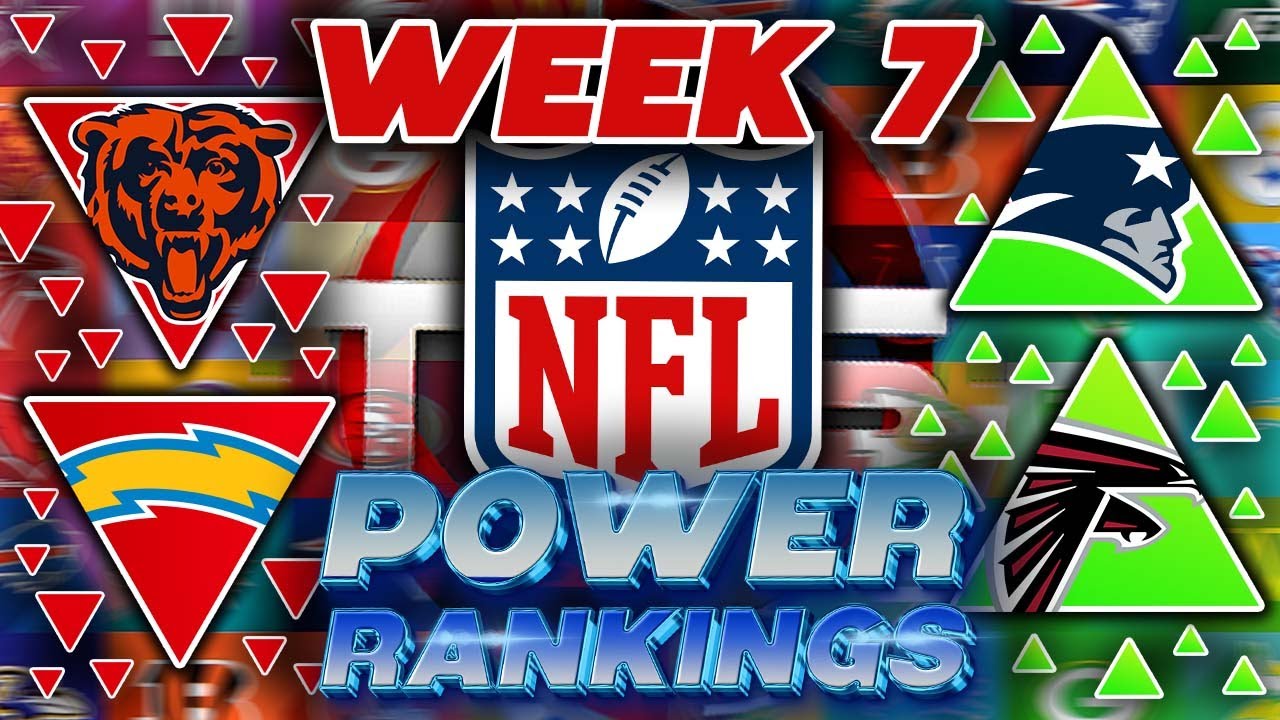 Week 7 Nfl Ranking 2025 NFL Power Rankings Week 7 Edition! - YouTube