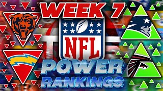 2025 NFL Power Rankings Week 7 Edition!