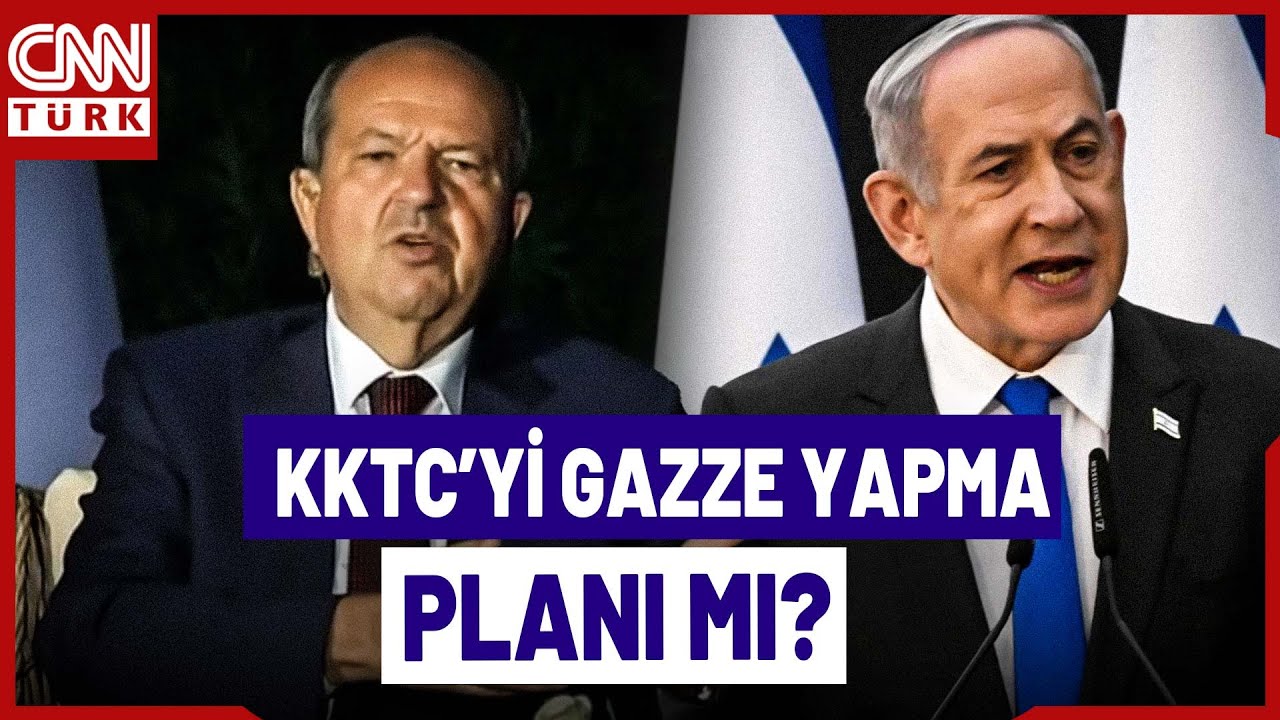 KKTC Toprağına Çökme Planı Mı Var? Ersin Tatar'dan Çok Önemli "İsrail" Açıklamaları!