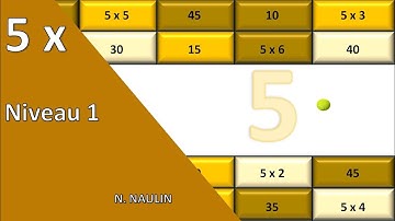 table 5 casse briques A sans solution