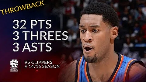 Perry Jones 32 pts 3 threes 3 asts vs Clippers 14/...