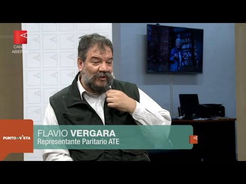 Flavio Vergara, delegado paritario de ATE | entrevista completa