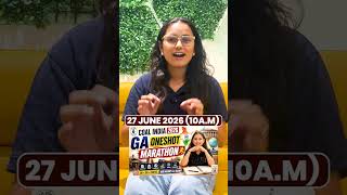 Coal India MT 2026 Non-Tech Marathon 🔥#cilmt2026  #coalindiamt