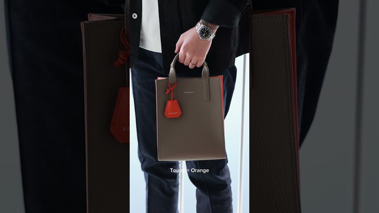 人気No.1】Italian Leather Mini Totebag【イタリア・マストロット社製