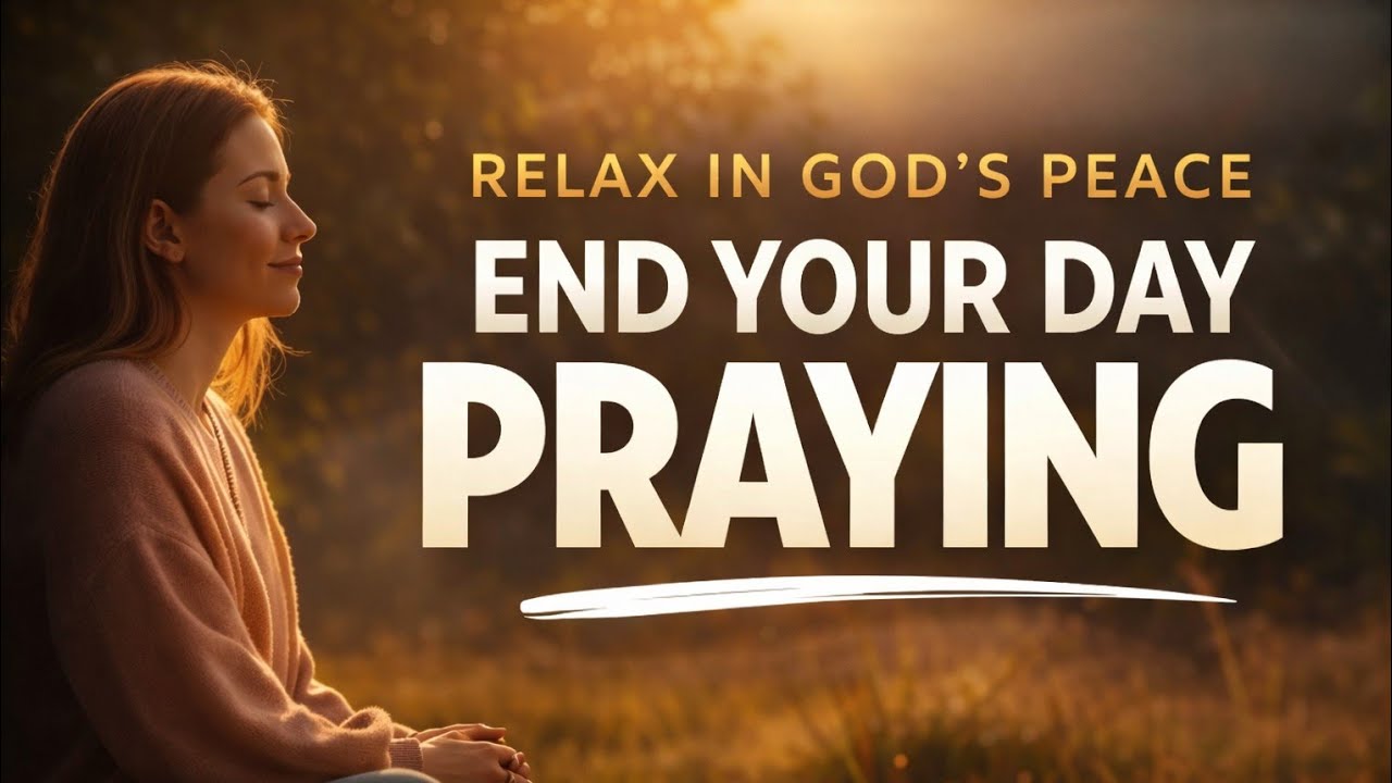 God Heard Your Cry Tonight | Bedtime Prayer for Peace & Rest.