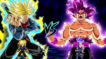 Future Trunks SSJ (Inseph) (New) VS Goku 1000 Yr Old (all form) in Jump Force Mugen