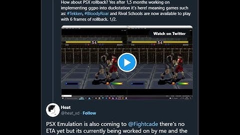 DUCKSTATION GGPO/ROLLBACK NETCODE NETPLAY!!!!!! TEKKEN 3 & PS1 ONLINE A REALITY!!! FIGHTCADE SOON!!!