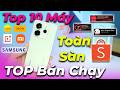 TOP 10 điện thoại bán chạy nhất Shopee: Redmi Note 14 siêu chạy, toàn hàng chính hãng Vs iPhone