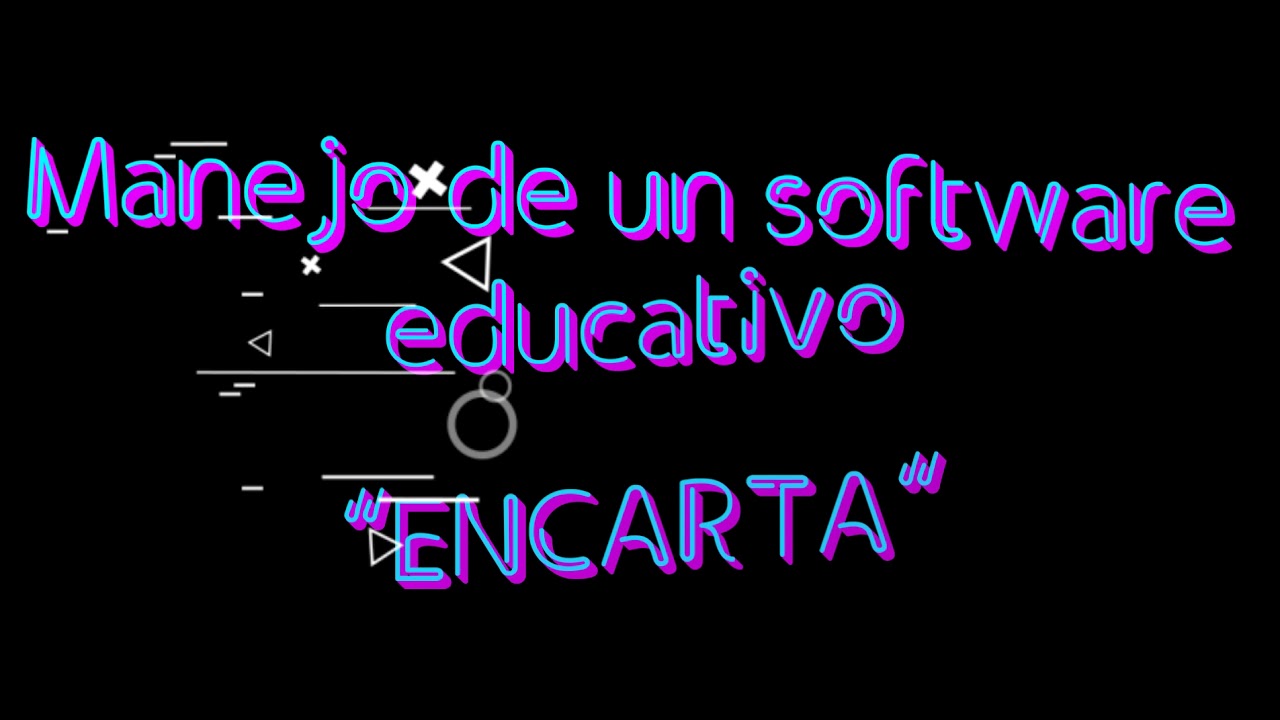 Vídeo tutorial del manejo de un software educativo - YouTube