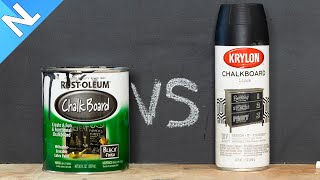 Chalkboard paint which one is better paint or spray? Rustoleum vs Krylon