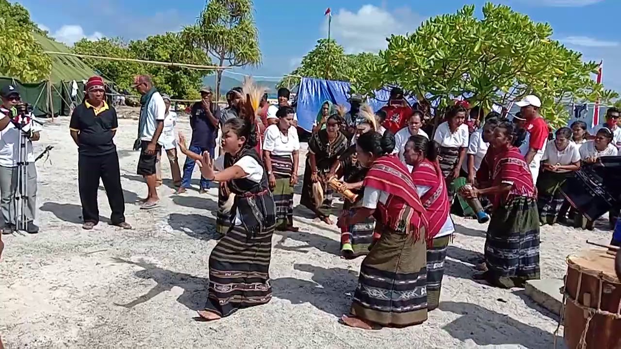 Tnabar ilaa di pulau nukaha dlm rangka HUT RI ke 75