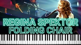 Regina Spektor - Folding Chair (Piano Tutorial)