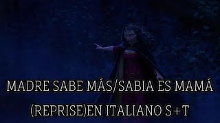Madre sabe más/Sabia es mamá(Reprise) en italiano | Subtítulos + Traducción | Resta con me