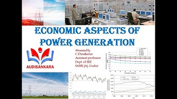 Economic Aspects of Power Generation