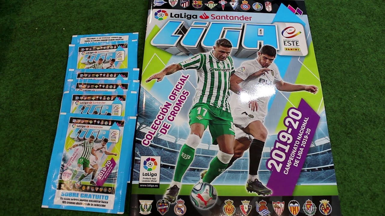 PANINI Álbum + 10 sobres (4 promocionales y 6 normales) LIGA ESTE 2023-24