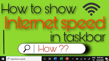 How to Show Real-Time Internet Speed in Taskbar in Windows 2023