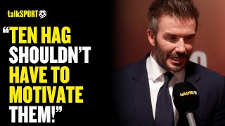 David Beckham Gives Man United Players STRONG ADVICE At The Premiere Of The 99 Documentary! 👀🤔