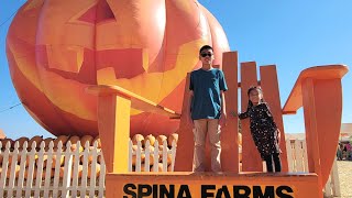 🎃 Pumpkin Patch 🌽 Corn Maze  🚜 Hay ride 2022 at Spina Farms