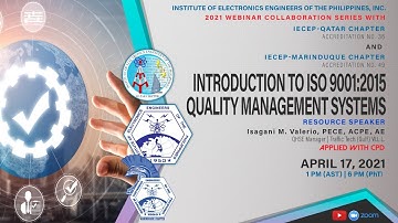 Introduction to ISO9001:2015 Quality Management Systems