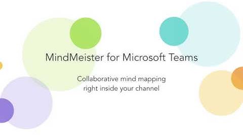MindMeister for Microsoft Teams (Demo)