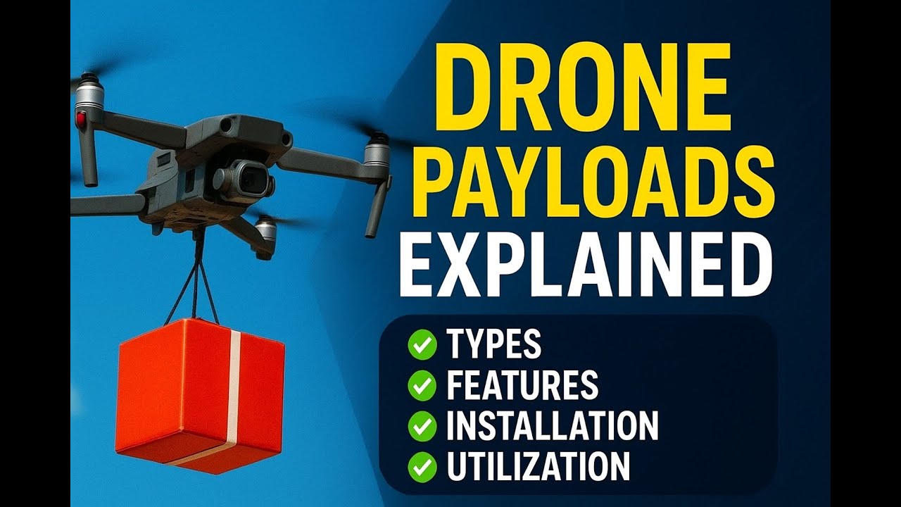 Uav Payloads Types Drone Payloads Explained | Types, Features, Installation & Utilization ...