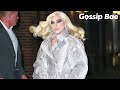 Lady Gaga dazzles in a silver coat as she heads to The Late Show with Stephen Colbert - Gossip Bae