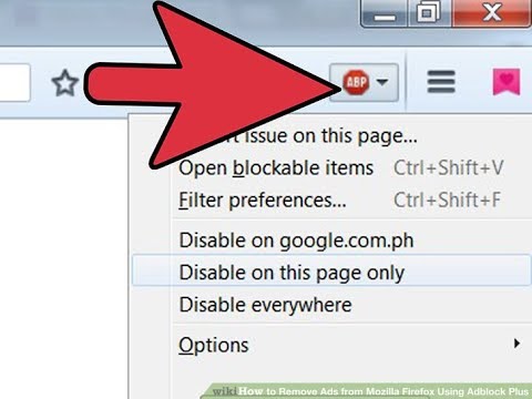 how to turn off ad blocker for firefox xp