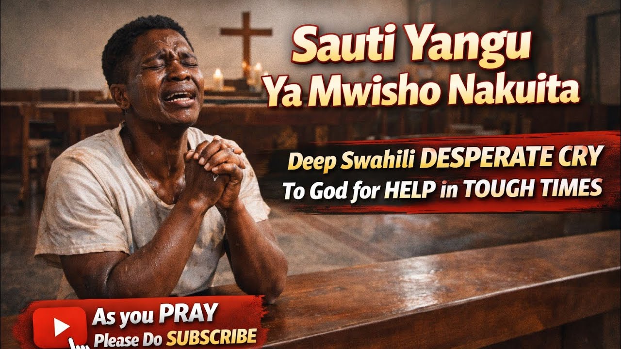 'Sauti Yangu Ya Mwisho Ninakuita' - DEEP SWAHILI DESPERATE CRY for HELP in TOUGH TIMES #joellwaga