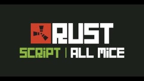 RUST NO RECOIL SCRIPTS NEW 2020 MULTI MOUSE [BLOODY, LOGITECH, RAZER]