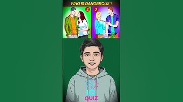 IQ quiz:who Is DANGEROUS? #iqtest #quiztime #quizchallenge #uk #us #facts #challenge #IQquiz