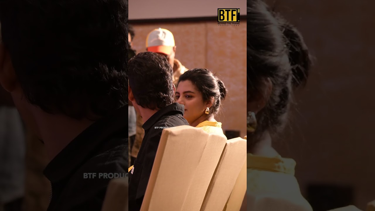 Lijomol Jose and Sangeeth Prathap Candid Moments | Baby Girl Movie Promotions