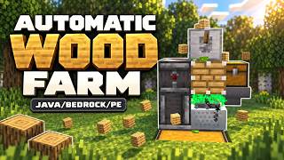 Full MINECRAFT AUTOMATIC Wood Farm Tutorial (SIMPLE & EASY) News
