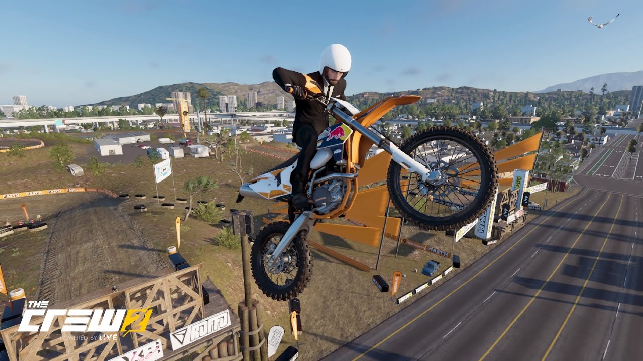 The Crew 2 Jogo de moto de trilha Motorcycle trail game 