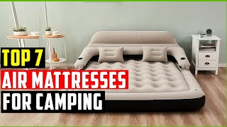 ✅Best Air Mattresses for Camping 2022-Top 7 Air Mattress For Camping or Outdoor Adventure screenshot 3