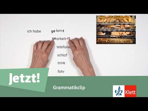 Jetzt! Grammatikclip, Niveau A1, Lektion 8. Grammatik: Perfekt