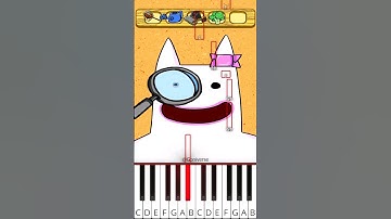 Banbaleena Makeover (@Goniverse) Garten of Banban Animation - Octave Piano Tutorial