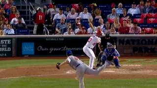 Daniel Murphy crushes a solo shot to right center