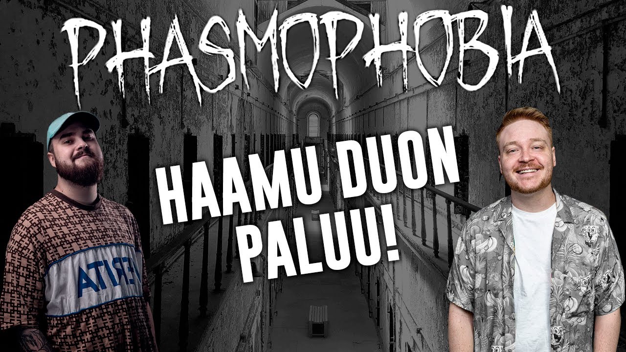 Phasmo sai uuden kartan! VANKILA on täällä! - Phasmophobia ft. Tepatus